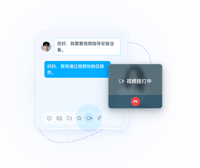 极简接入，随时随地高效服务